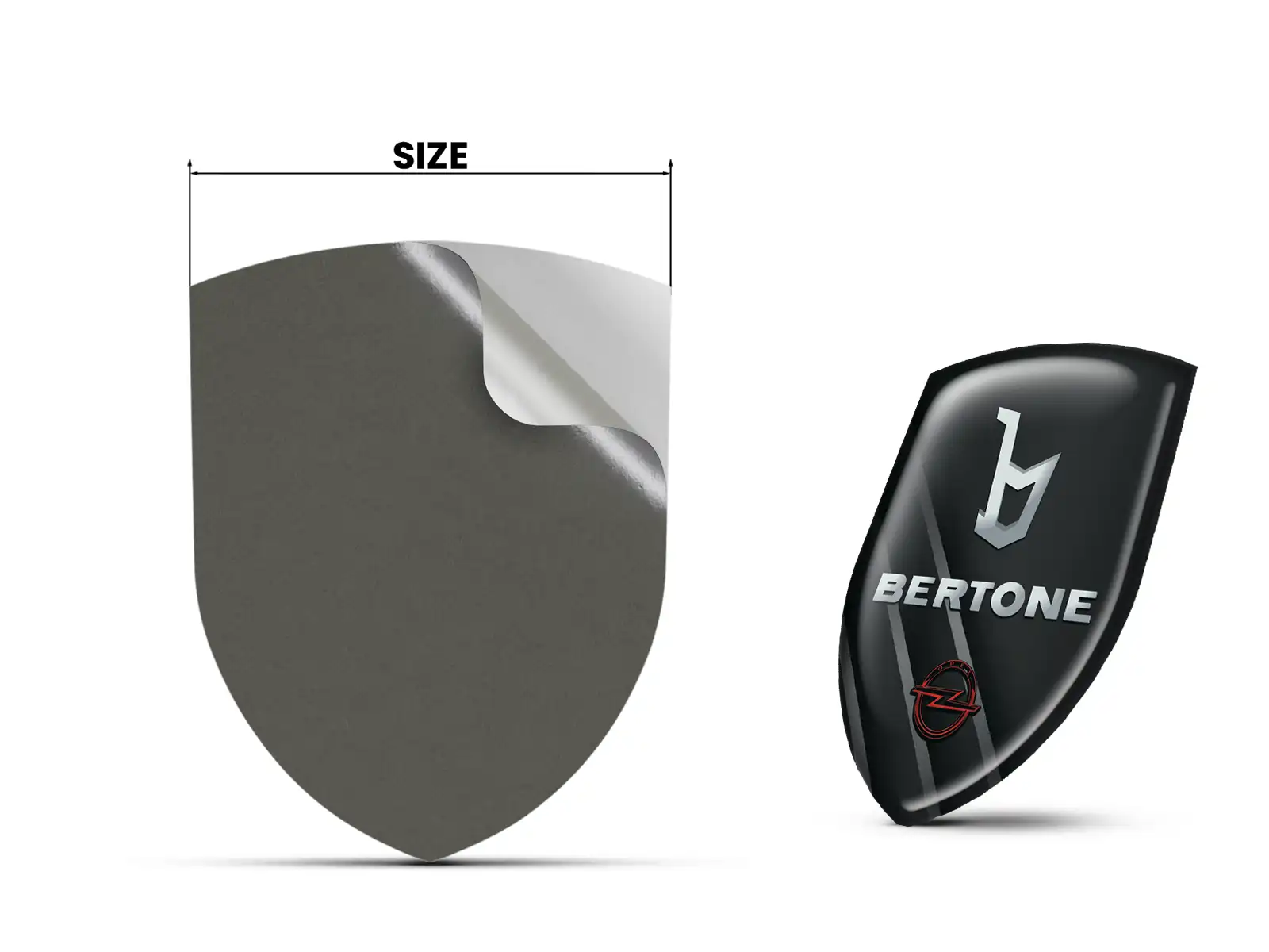 Bertone Pegatinas Permanentes Resistentes Alta Calidad Profesional